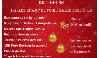 Marché de Noël Villebois-Lavalette 11 décembre 2022